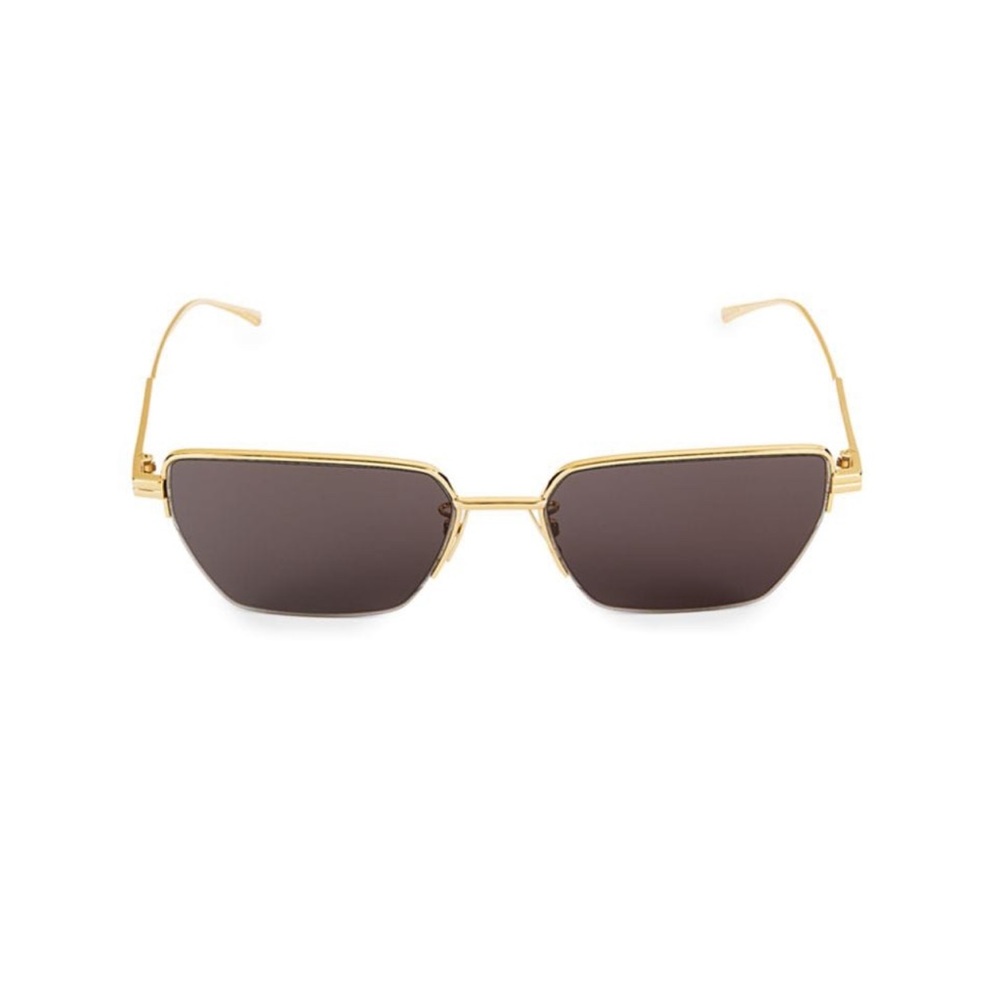Brand New Bottega Veneta 57mm Geometric Sunglasses